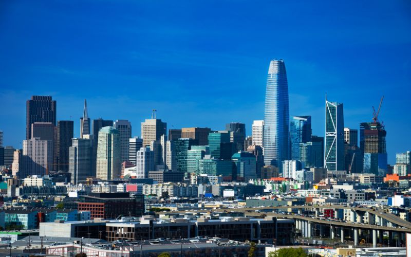 Salesforce tower in San Francisco
