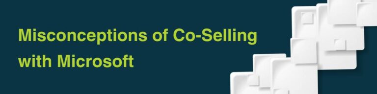an image that says "minsconceptions of co-selling with azure" on the Invisory blog for cloud marketplaces, ISVs, and app listings